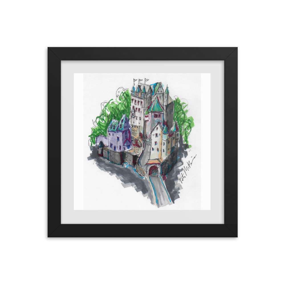 Sketch of Castle 1 Sketch of Castle