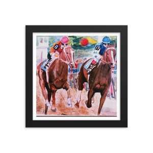 Horse Race Print