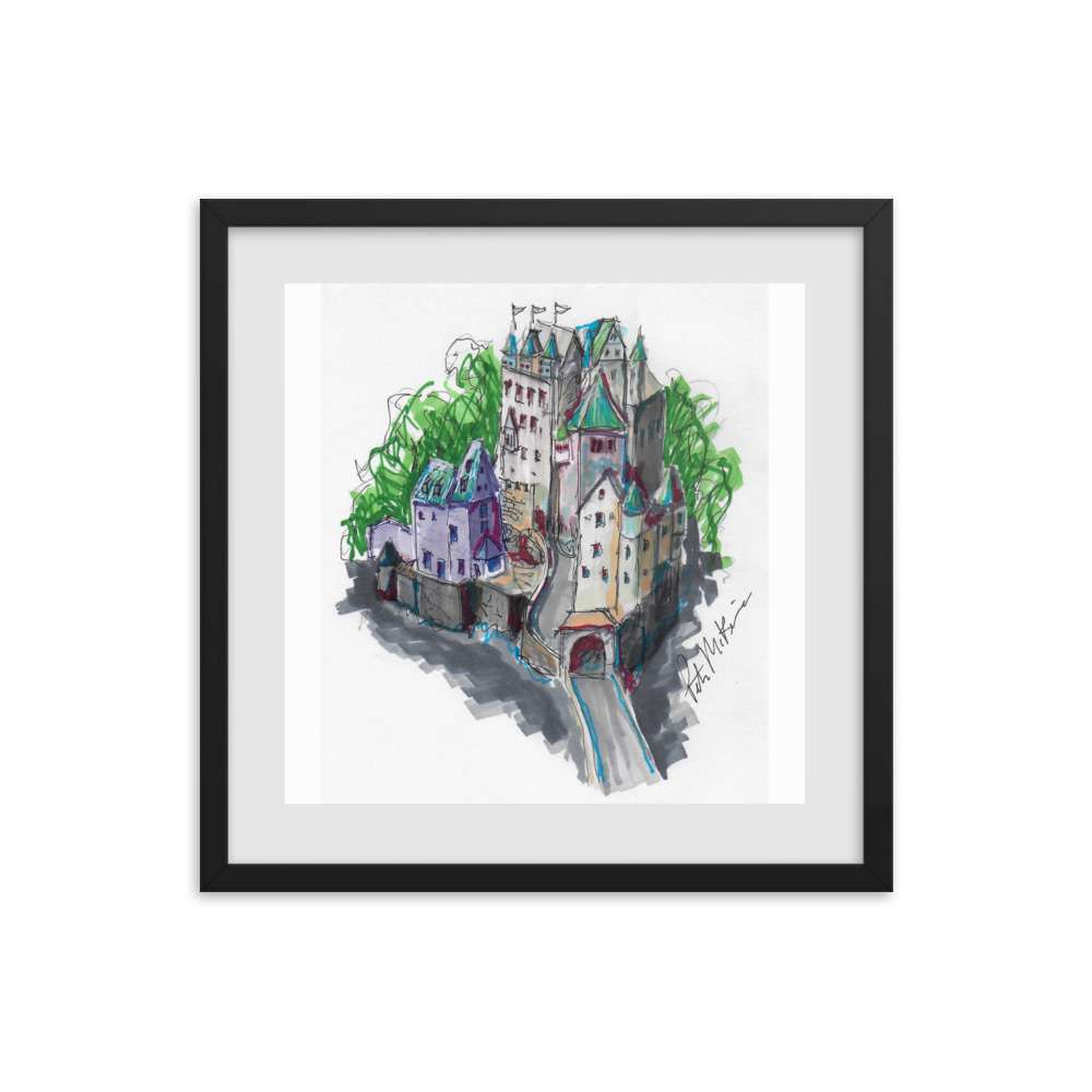 Sketch of Castle 3 Sketch of Castle - Image 3