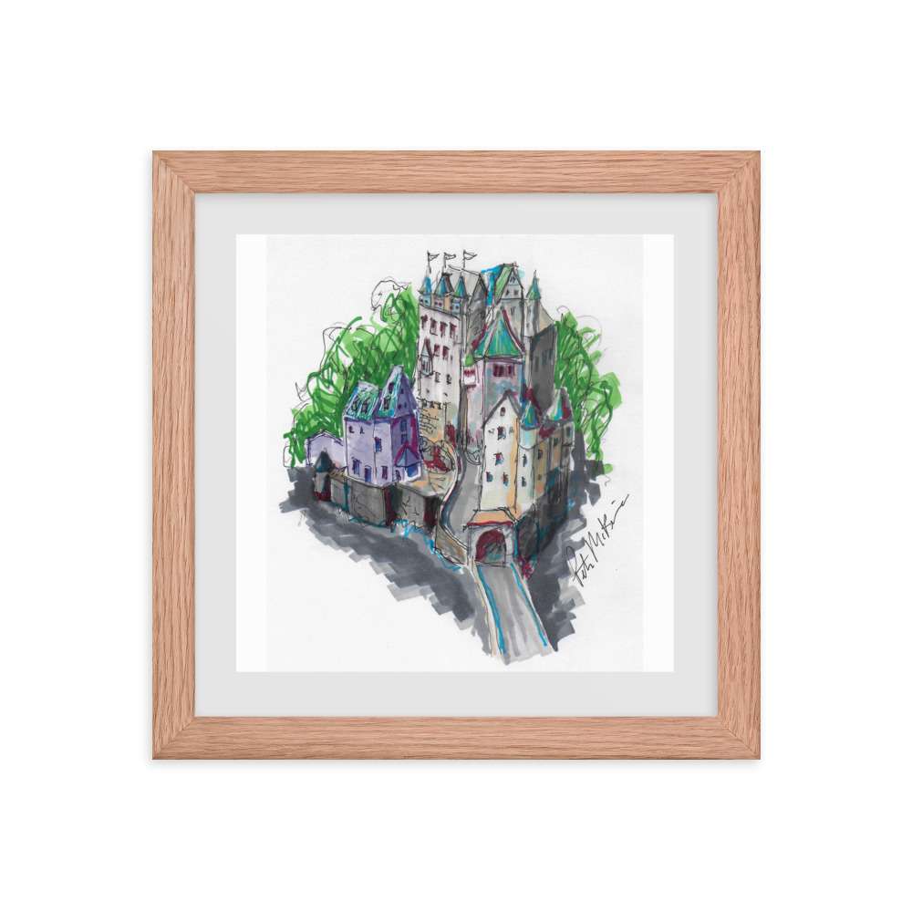 Sketch of Castle 4 Sketch of Castle - Image 4