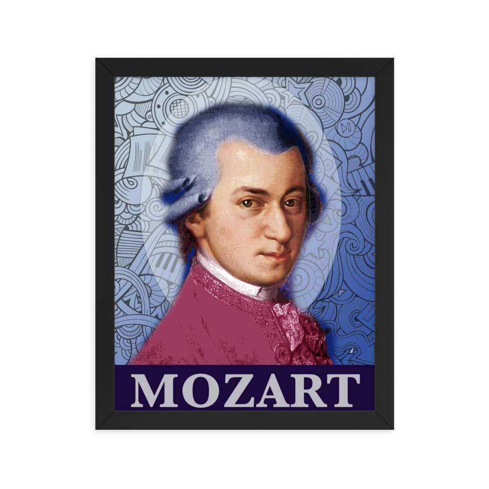 Mozart Print 1 Mozart Print