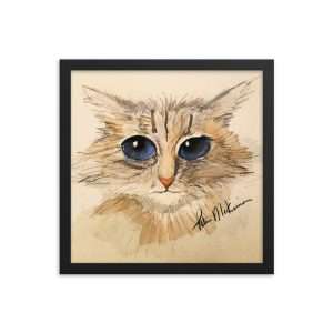Shop MerchMuse 11 Loopa the Cat Print