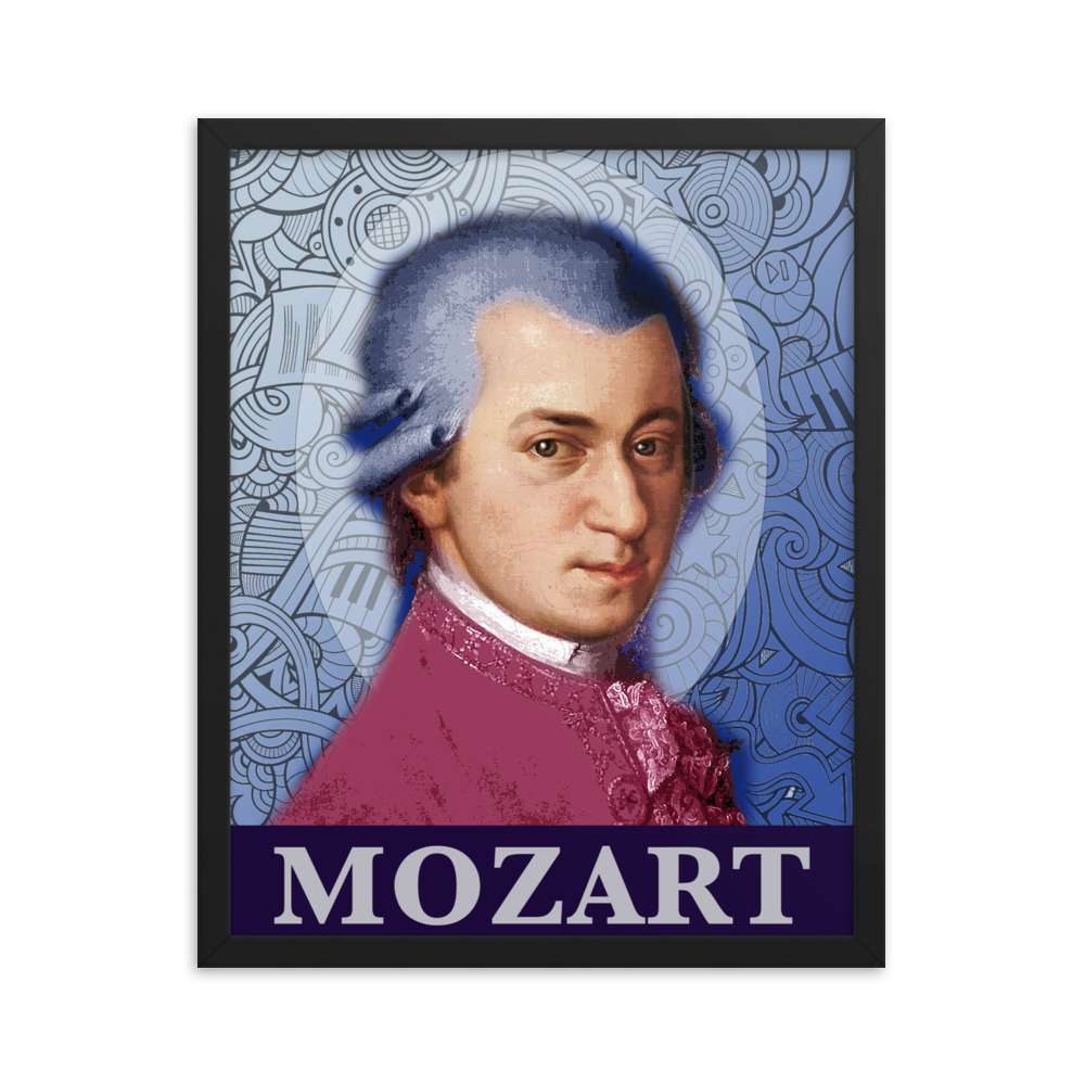 Mozart Print 4 Mozart Print - Image 4