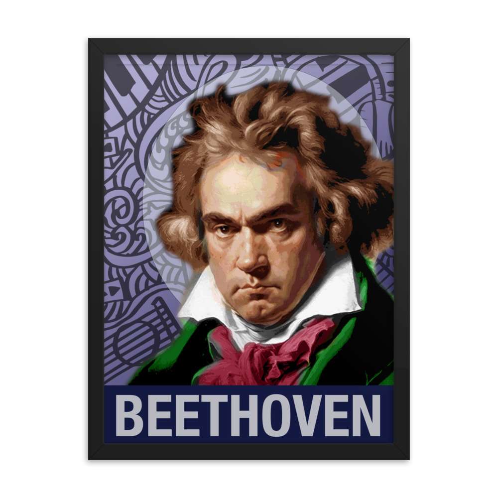Beethoven Print 5 Beethoven Print - Image 5
