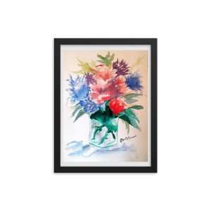 MerchMuse Custom Category Display 6 Abstract Flowers Print