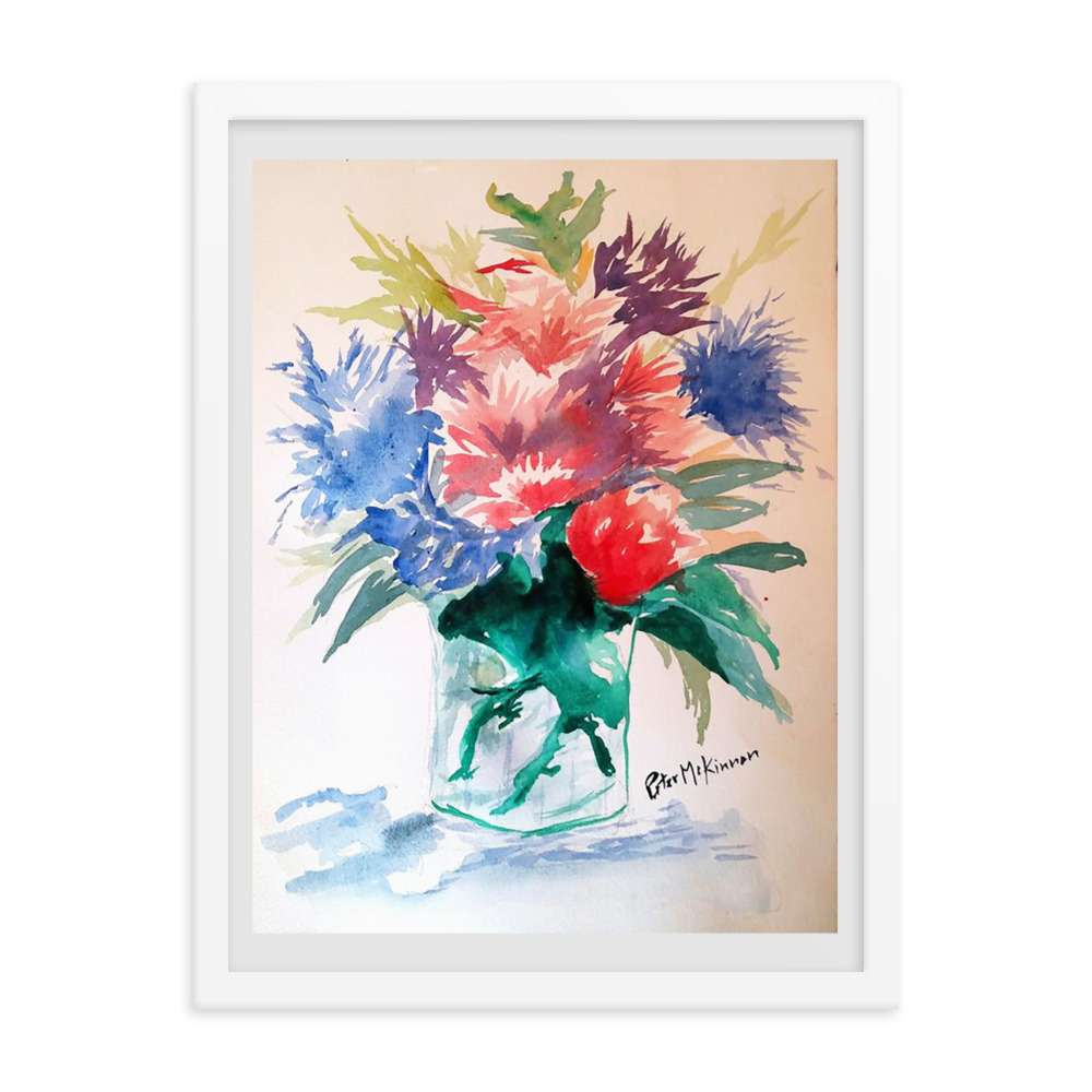 Abstract Flowers Print 8 Abstract Flowers Print - Image 8