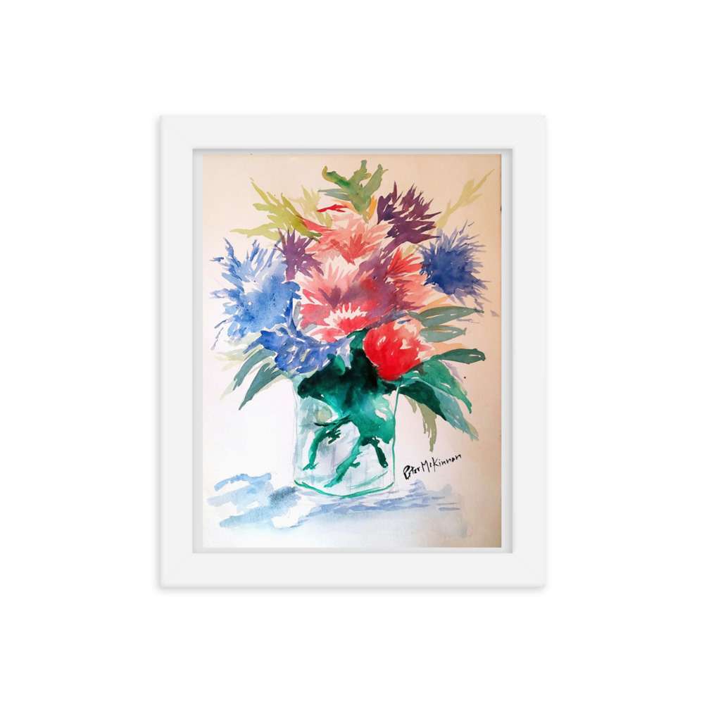 Abstract Flowers Print 5 Abstract Flowers Print - Image 5