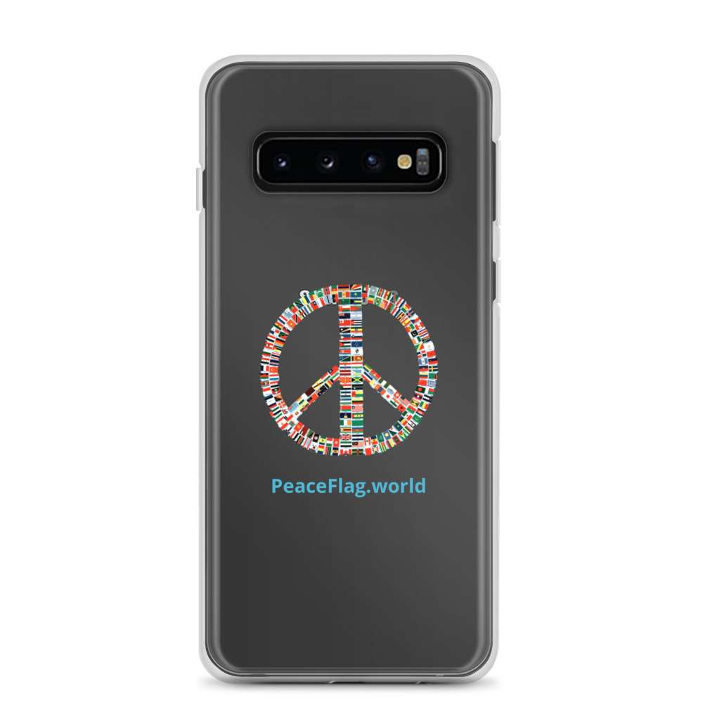 Peace Sign Phone Case with all the world flags 2 Peace Sign Phone Case with all the world flags - Image 2