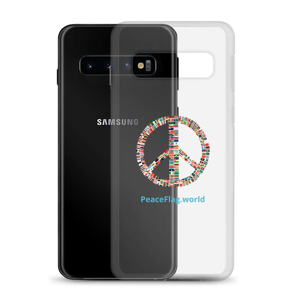 Peace Sign Phone Case with all the world flags 3 Peace Sign Phone Case with all the world flags - Image 3