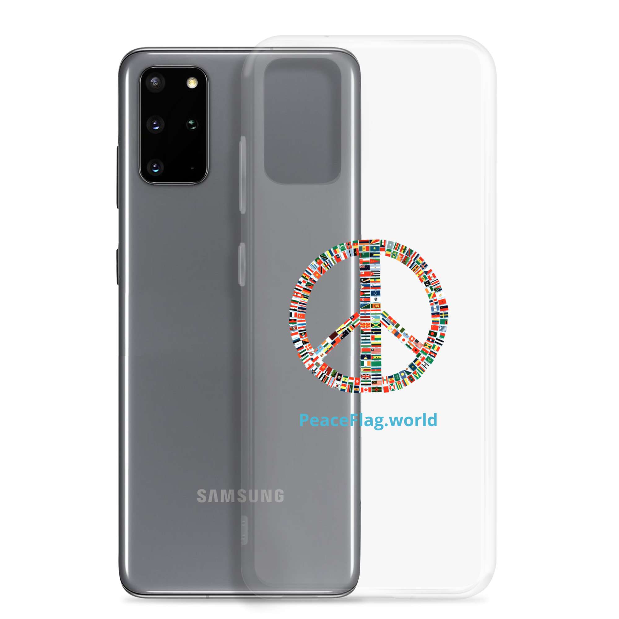 Peace Sign Phone Case with all the world flags 9 Peace Sign Phone Case with all the world flags - Image 9