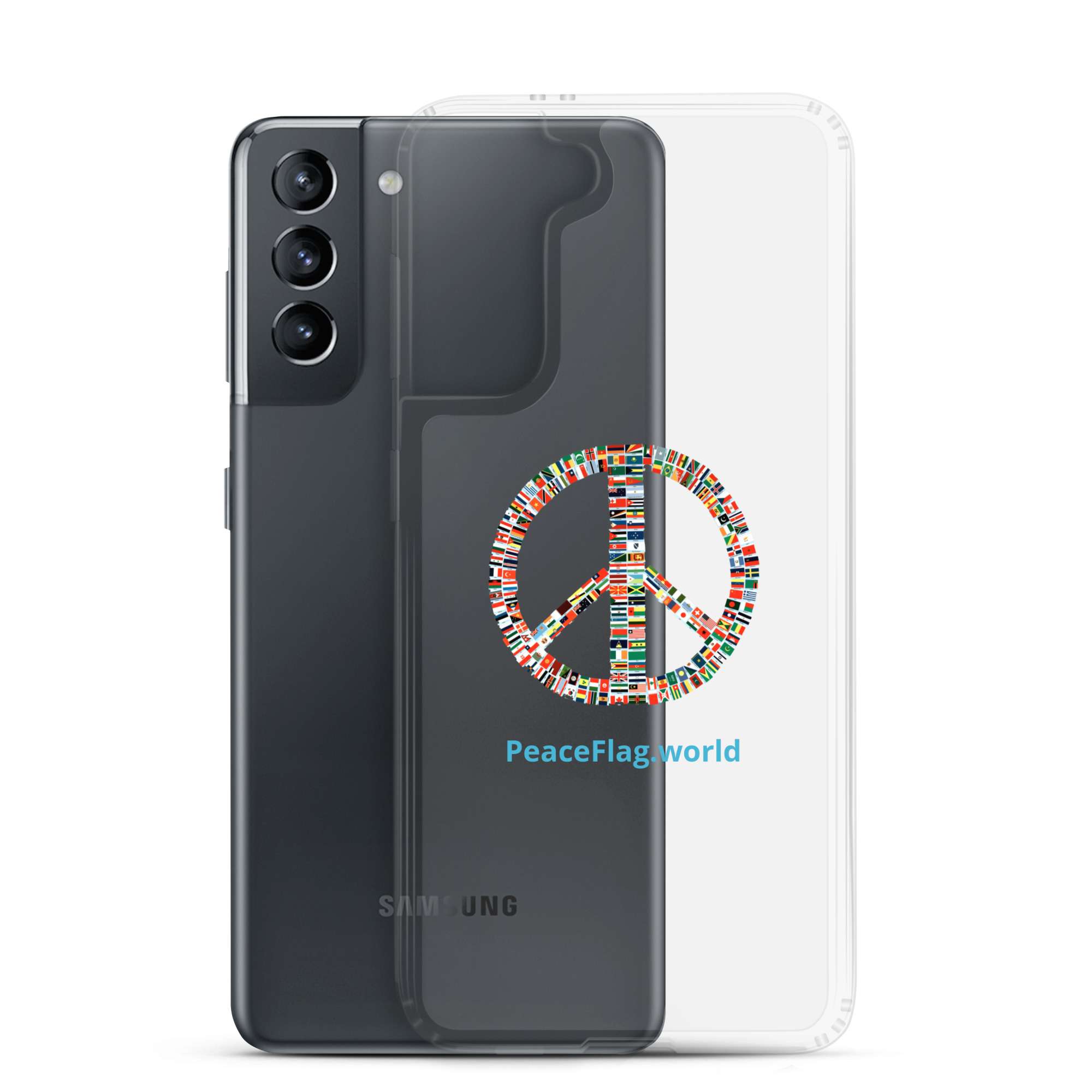 Peace Sign Phone Case with all the world flags 18 Peace Sign Phone Case with all the world flags - Image 18