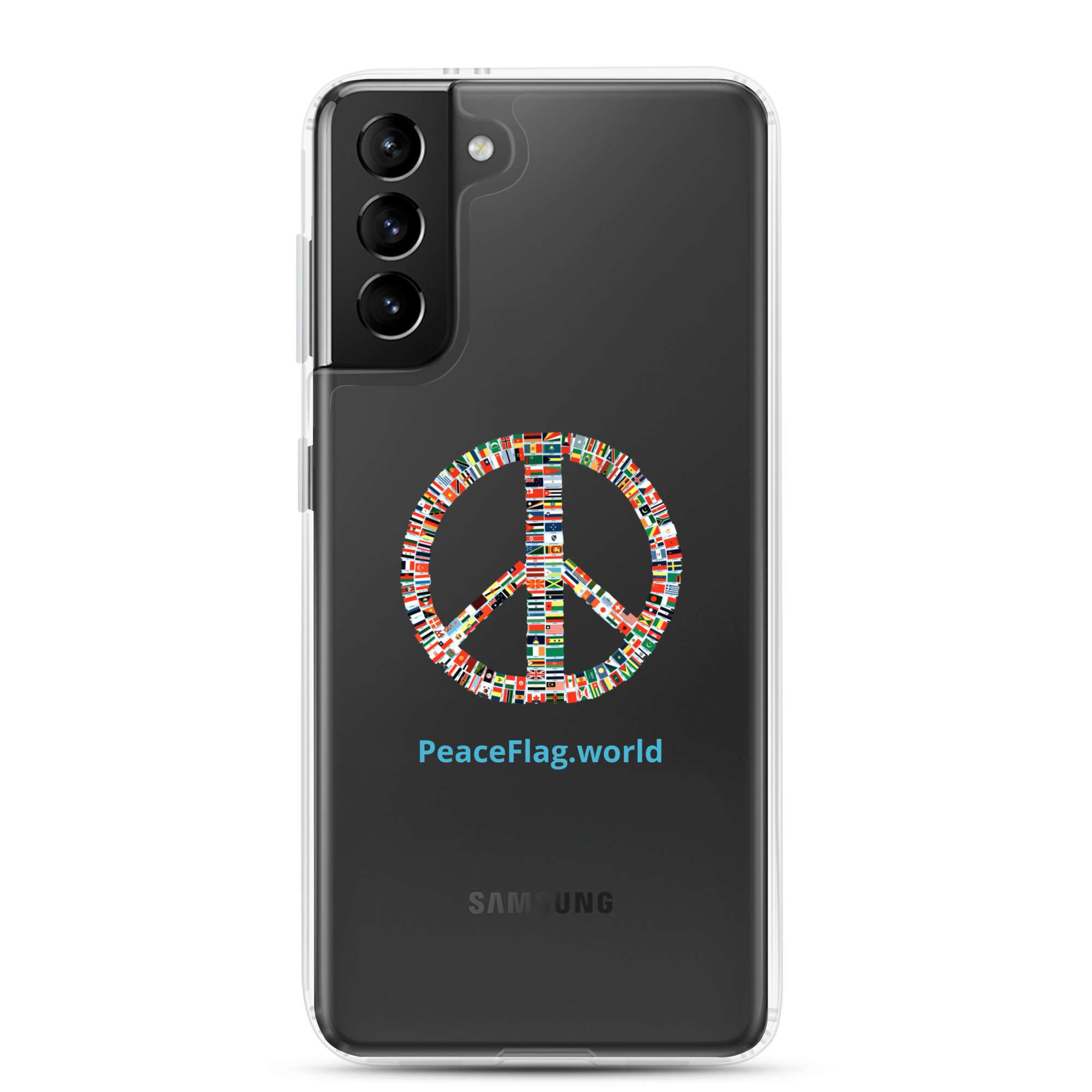 Peace Sign Phone Case with all the world flags 1 Peace Sign Phone Case with all the world flags