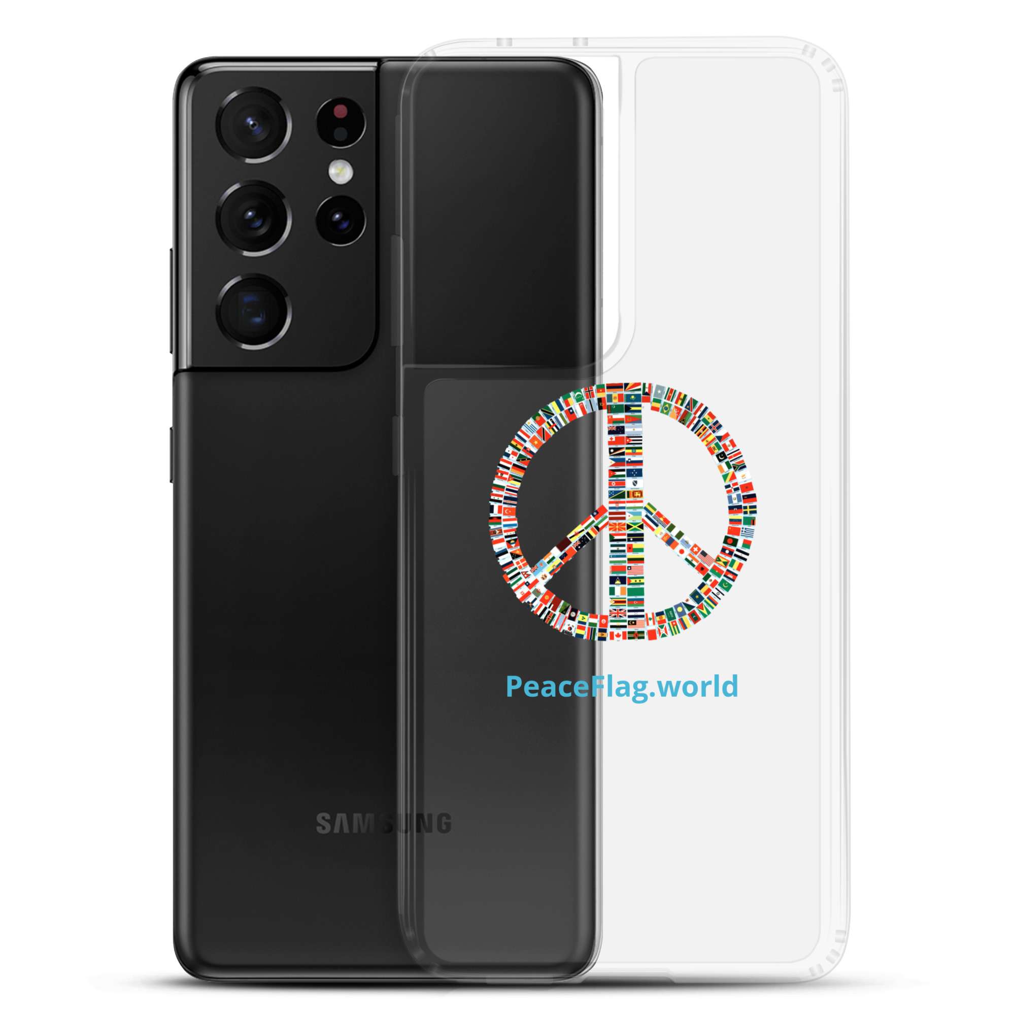 Peace Sign Phone Case with all the world flags 16 Peace Sign Phone Case with all the world flags - Image 16