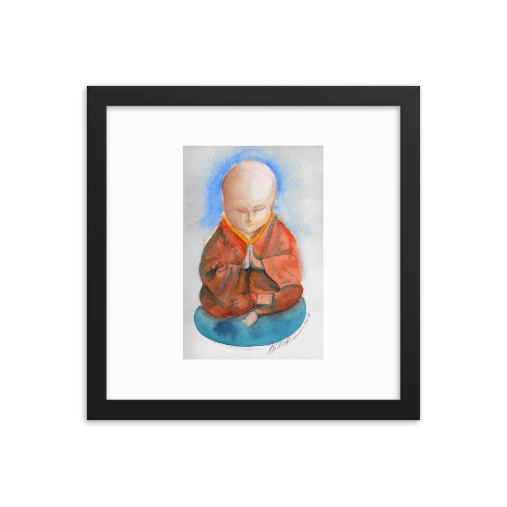 Praying Buddha Print 4 Praying Buddha Print - Image 4