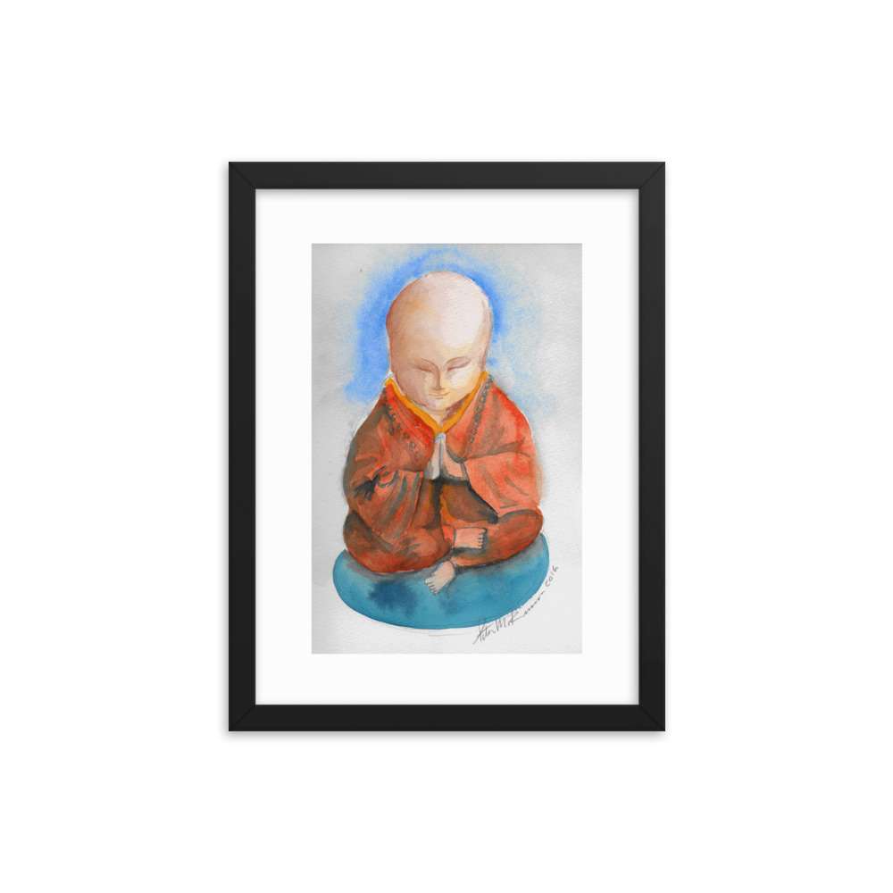 Praying Buddha Print 5 Praying Buddha Print - Image 5