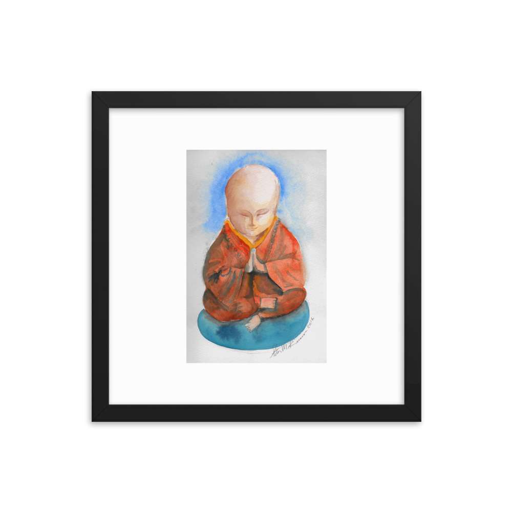 Praying Buddha Print 6 Praying Buddha Print - Image 6