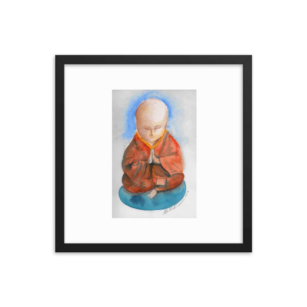 Praying Buddha Print 7 Praying Buddha Print - Image 7