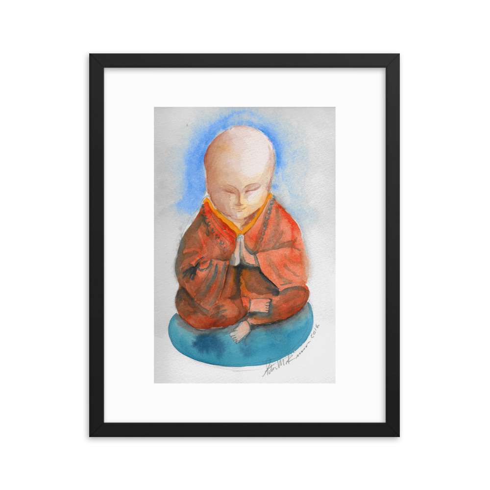 Praying Buddha Print 8 Praying Buddha Print - Image 8