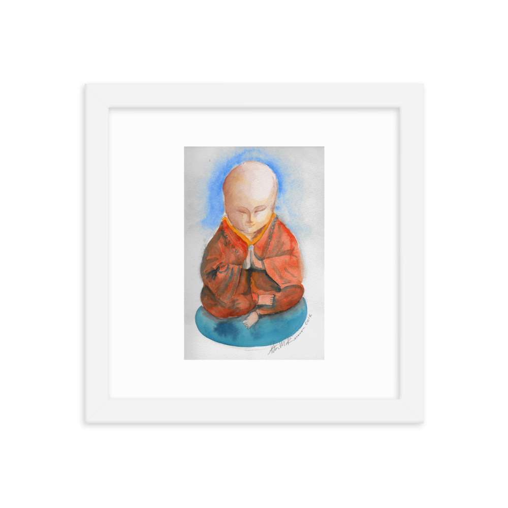 Praying Buddha Print 13 Praying Buddha Print - Image 13
