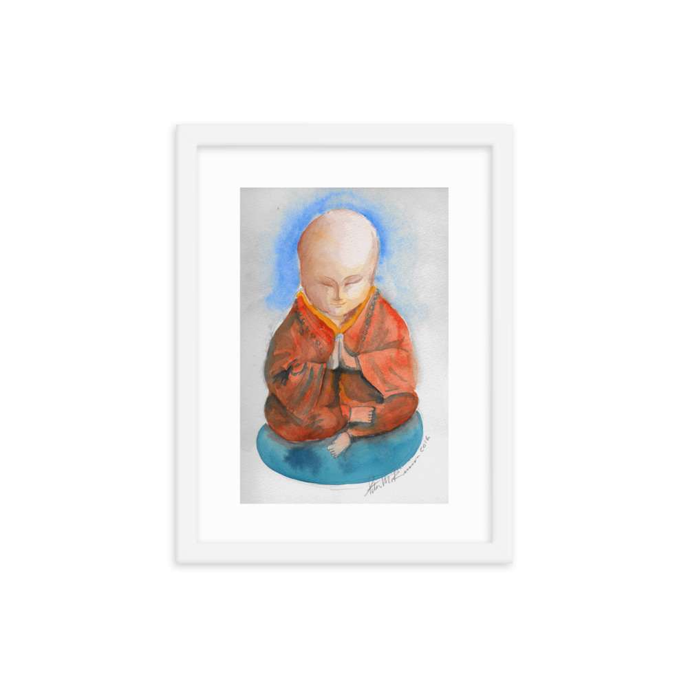 Praying Buddha Print 15 Praying Buddha Print - Image 15