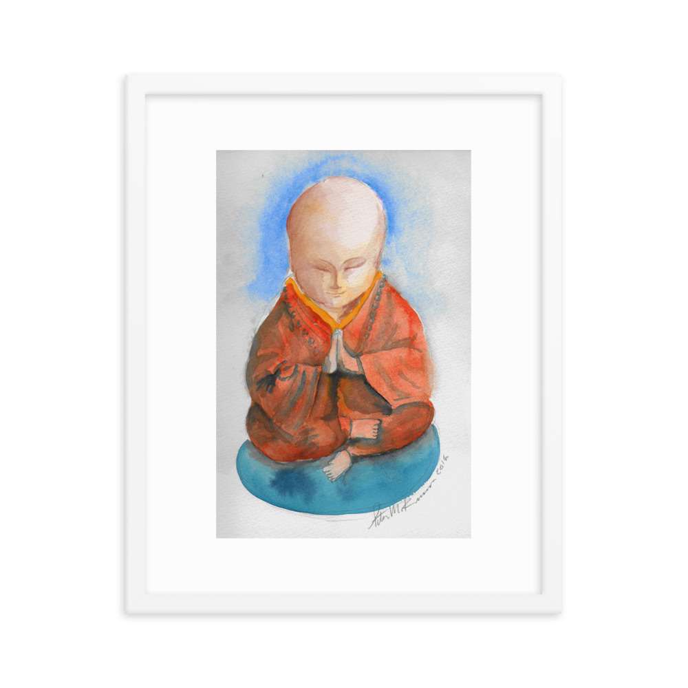 Praying Buddha Print 19 Praying Buddha Print - Image 19