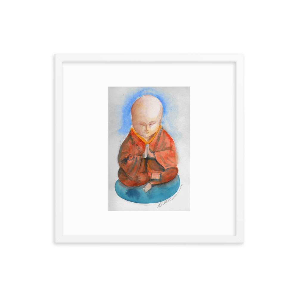 Praying Buddha Print 20 Praying Buddha Print - Image 20