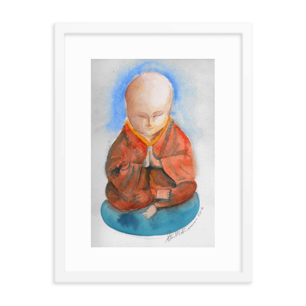 Praying Buddha Print 21 Praying Buddha Print - Image 21