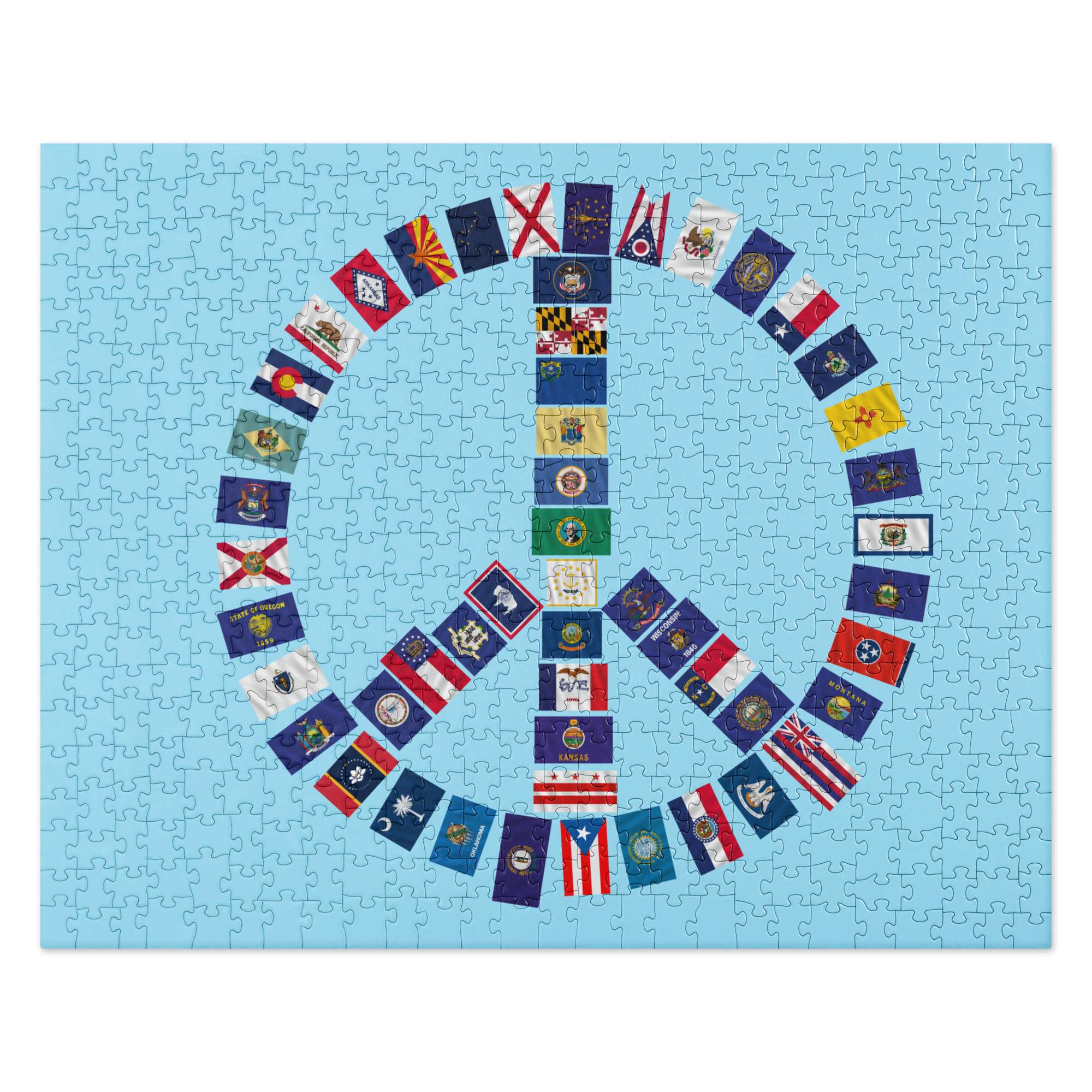 State Flag Jigsaw Puzzle 1 State Flag Jigsaw Puzzle