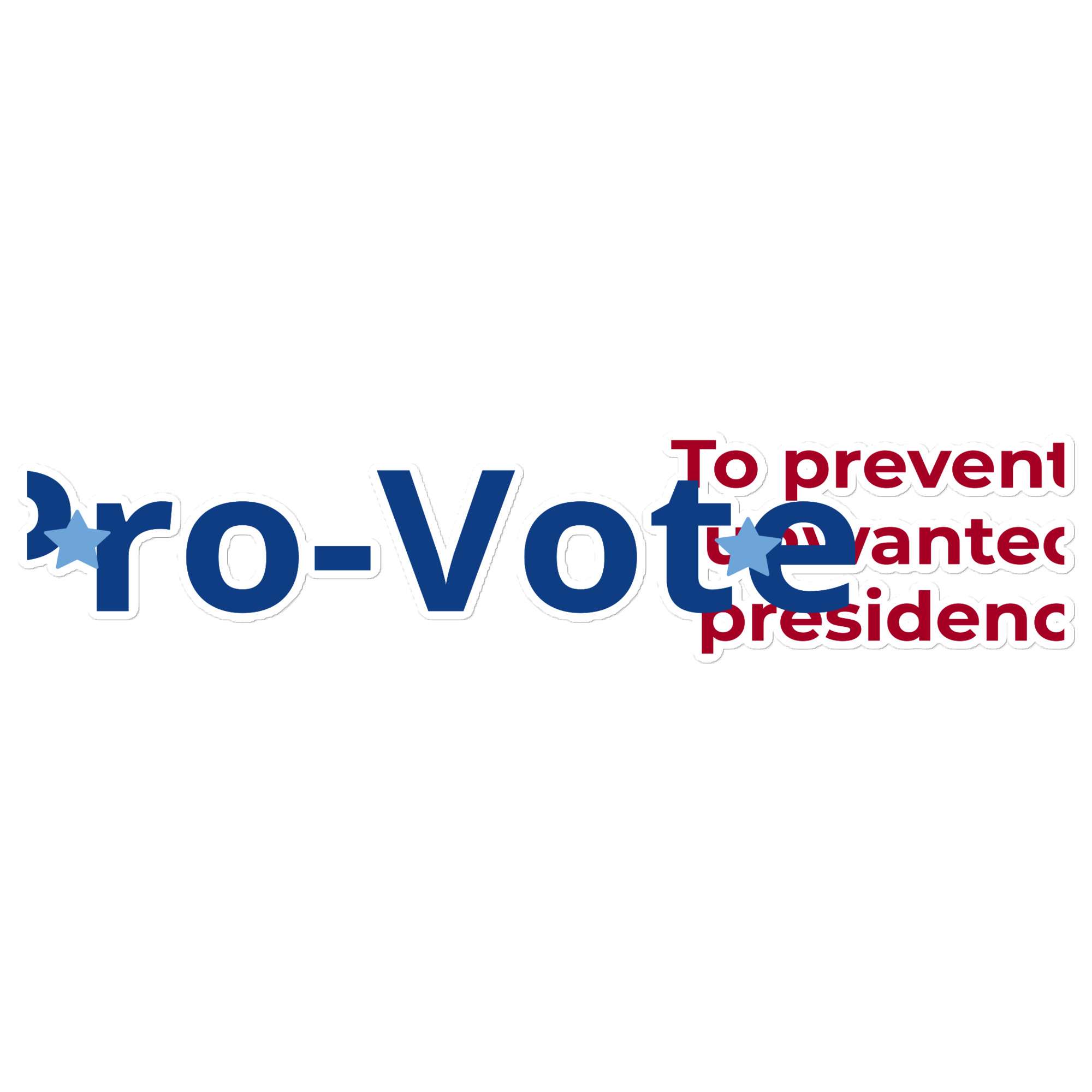 Pro-Vote Stickers 4 Pro-Vote Stickers - Image 4