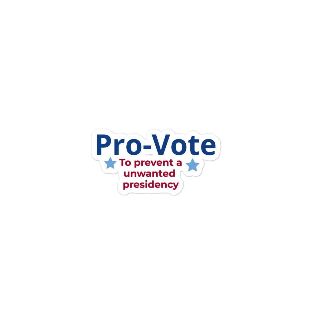 Pro-Vote Stickers 2 Pro-Vote Stickers - Image 2