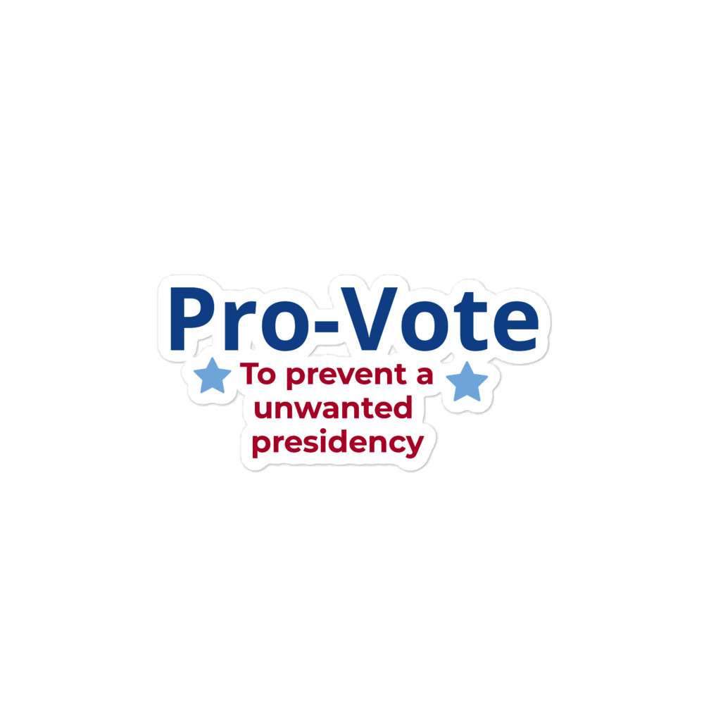 Pro-Vote Stickers 3 Pro-Vote Stickers - Image 3