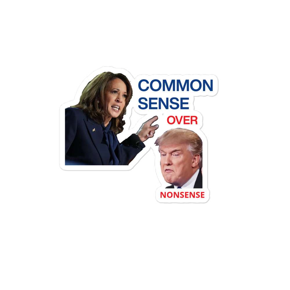 Common Sense Sticker 1 Common Sense Sticker