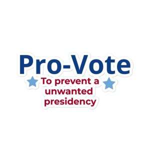 Pro-Vote Stickers