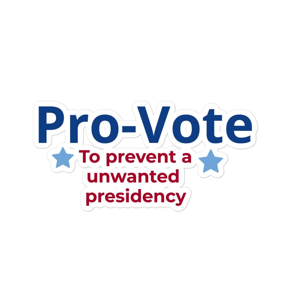 Pro-Vote Stickers 1 Pro-Vote Stickers
