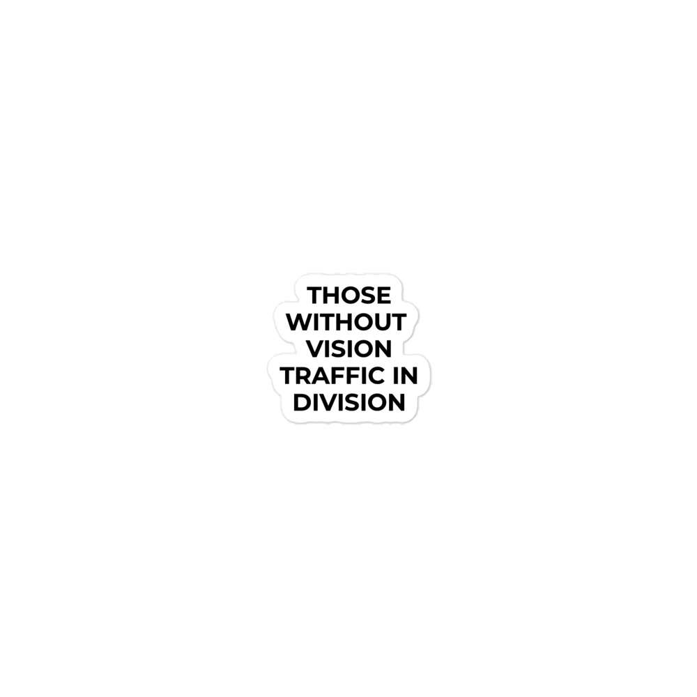 Those without vision sticker 3 Those without vision sticker - Image 3