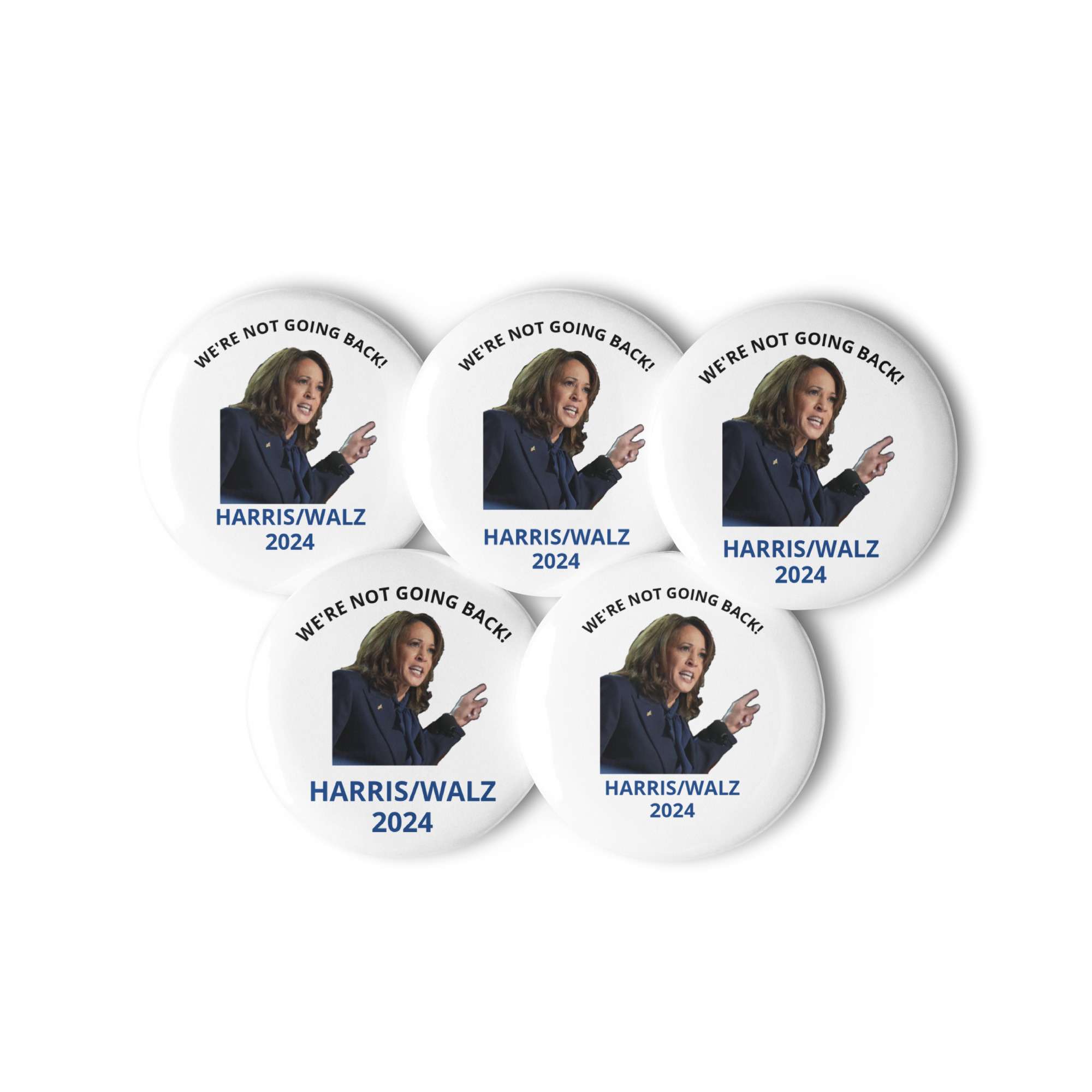 We're not going back1 Button 5 Pack 1 We're not going back1 Button 5 Pack