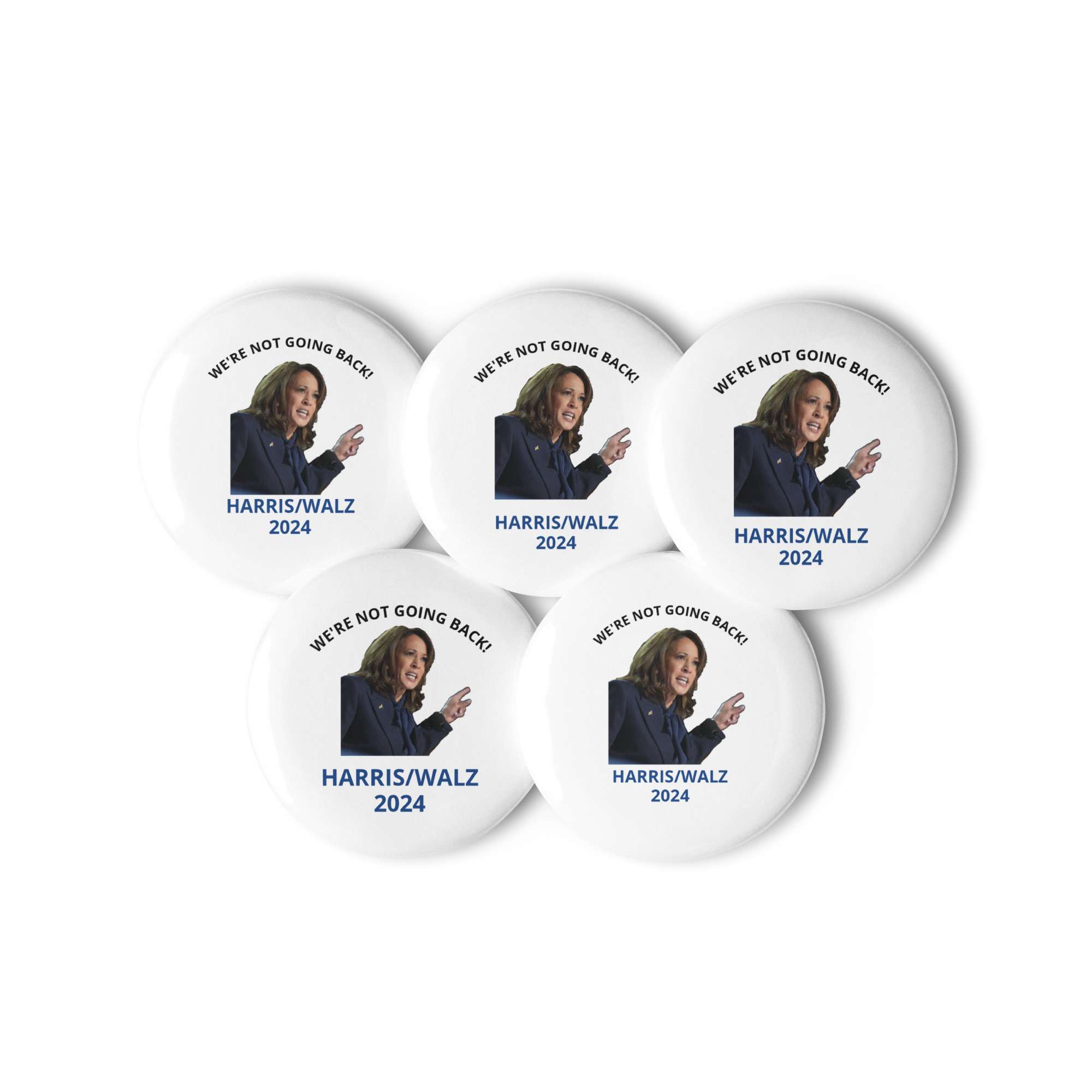 We're not going back1 Button 5 Pack 2 We're not going back1 Button 5 Pack - Image 2