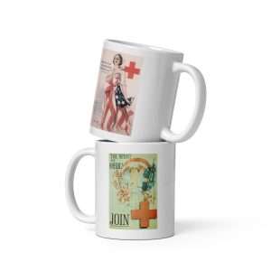 MerchMuse Custom Category Display 3 1918 Red Cross Heroes Mug