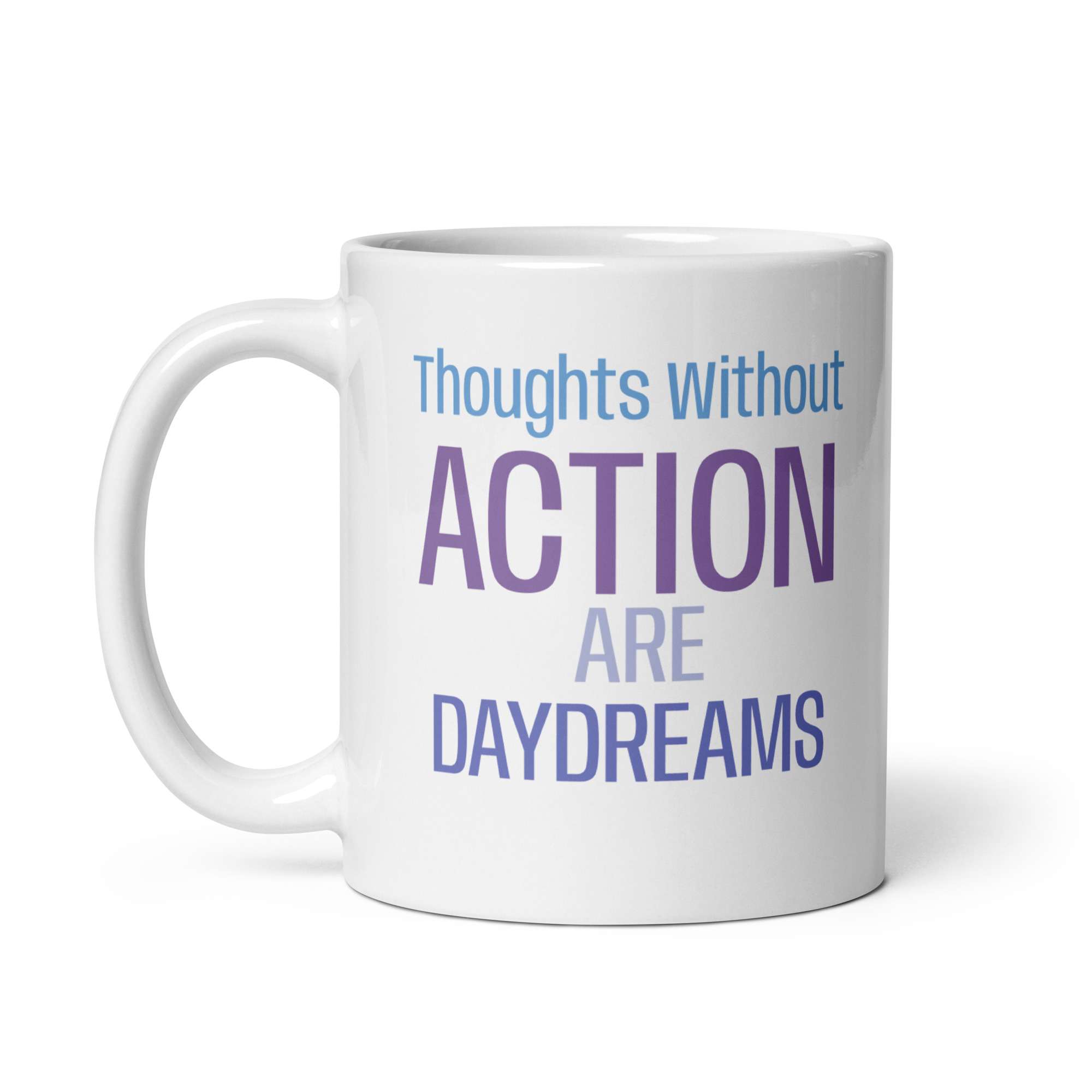 Action White glossy mug 1 Action White glossy mug