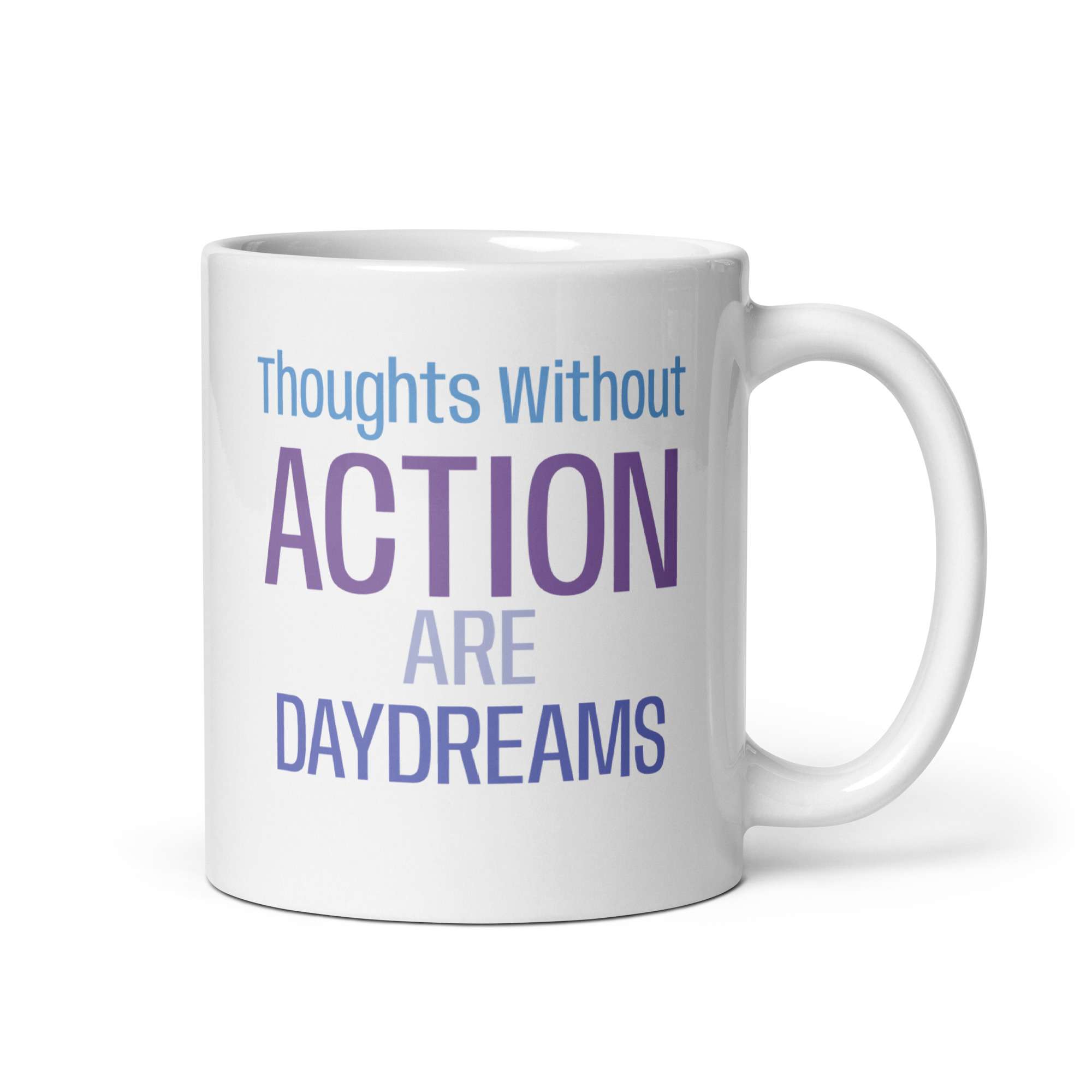 Action White glossy mug 2 Action White glossy mug - Image 2