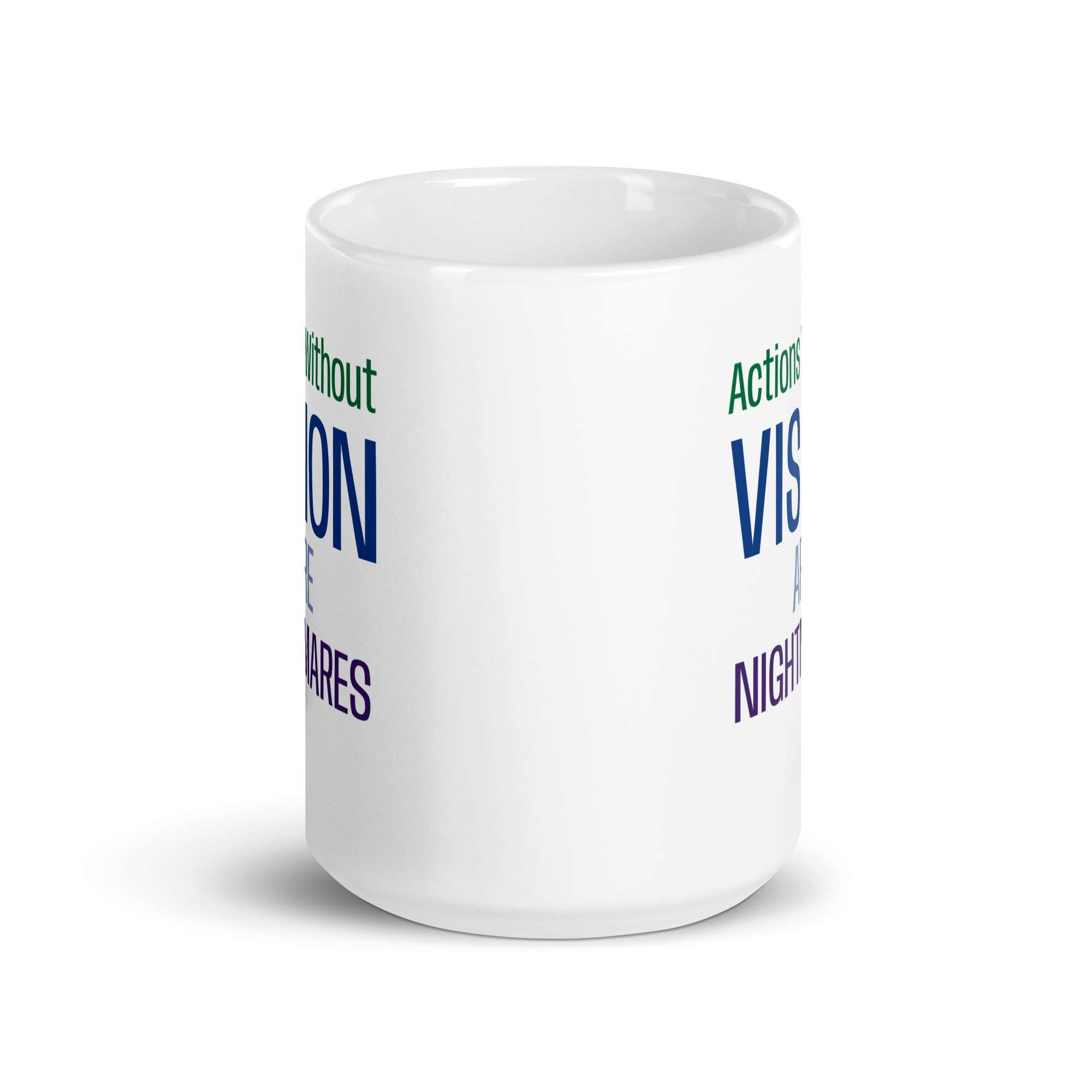 Vision White Mug 6 Vision White Mug - Image 6