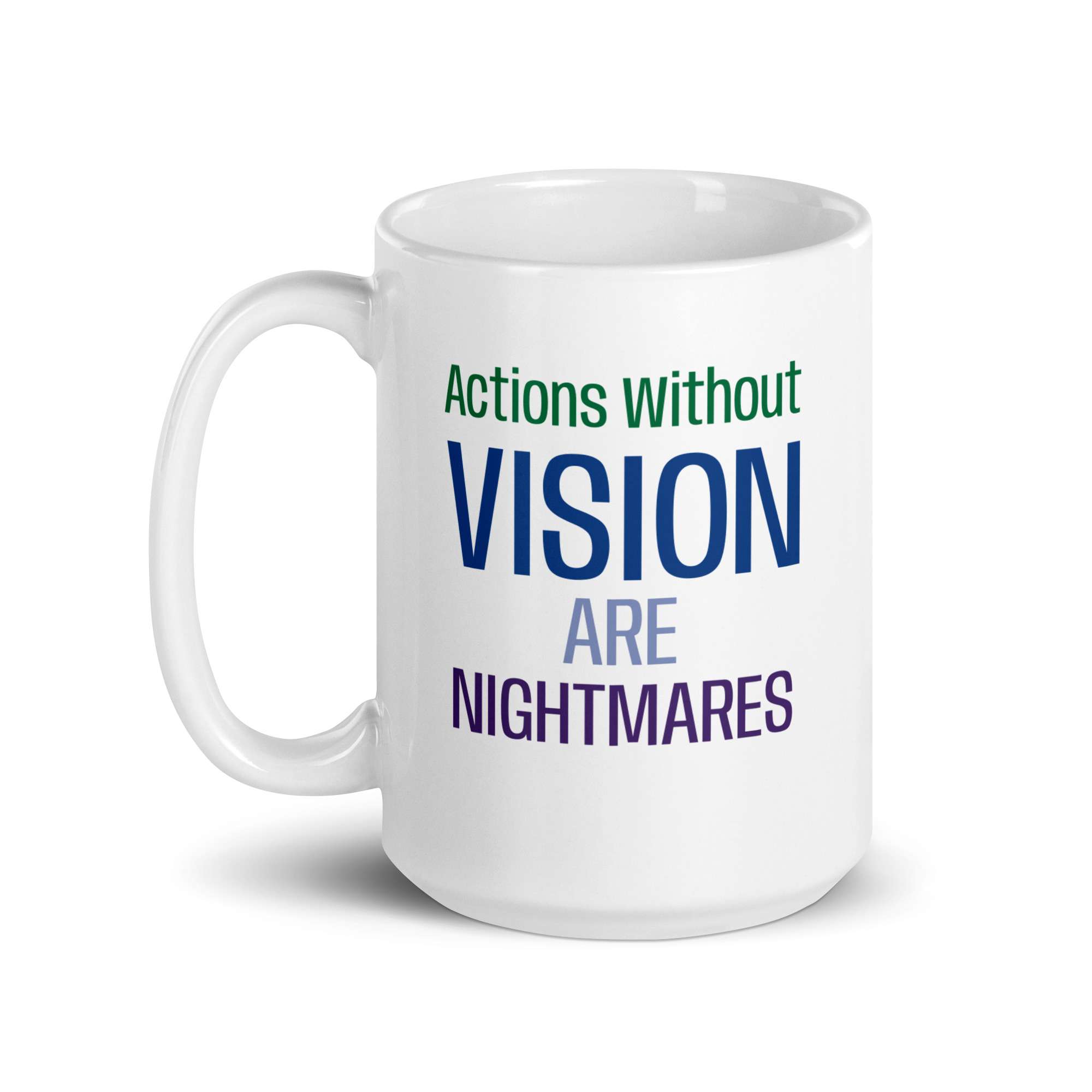 Vision White Mug 5 Vision White Mug - Image 5