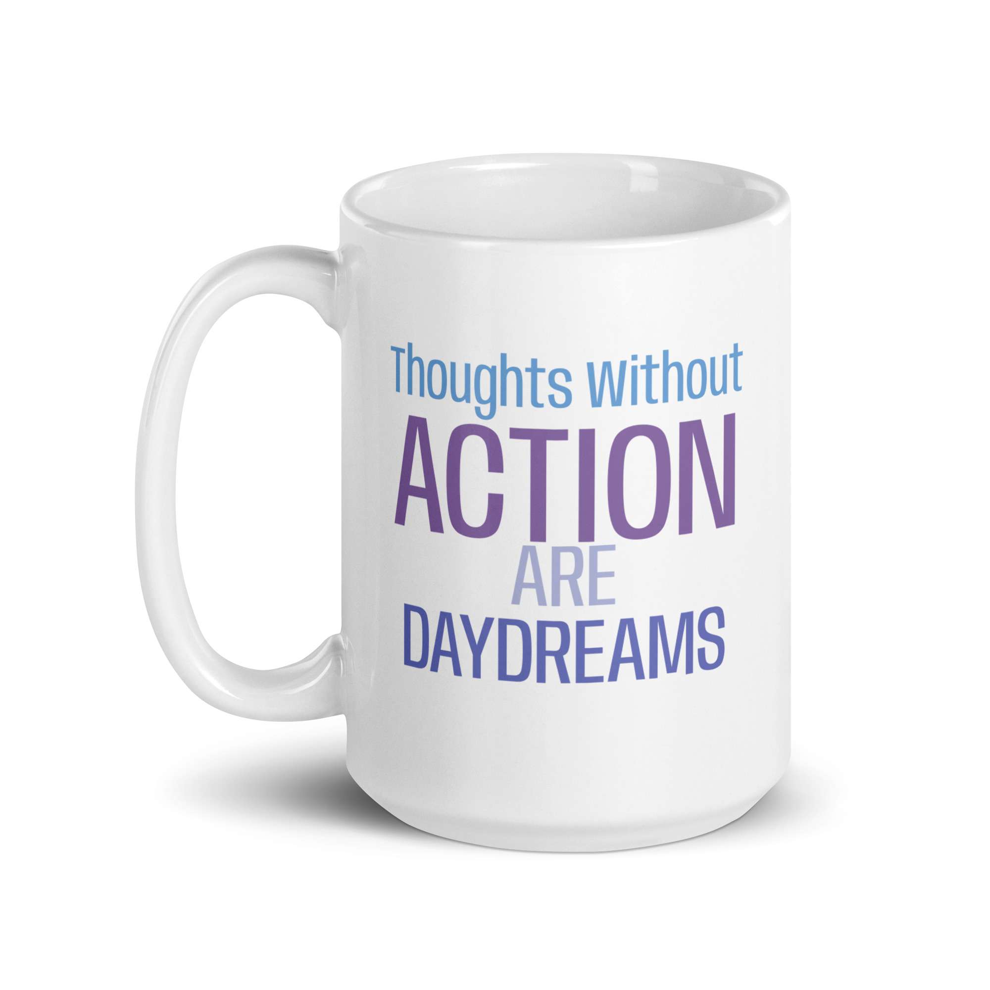 Action White glossy mug 5 Action White glossy mug - Image 5