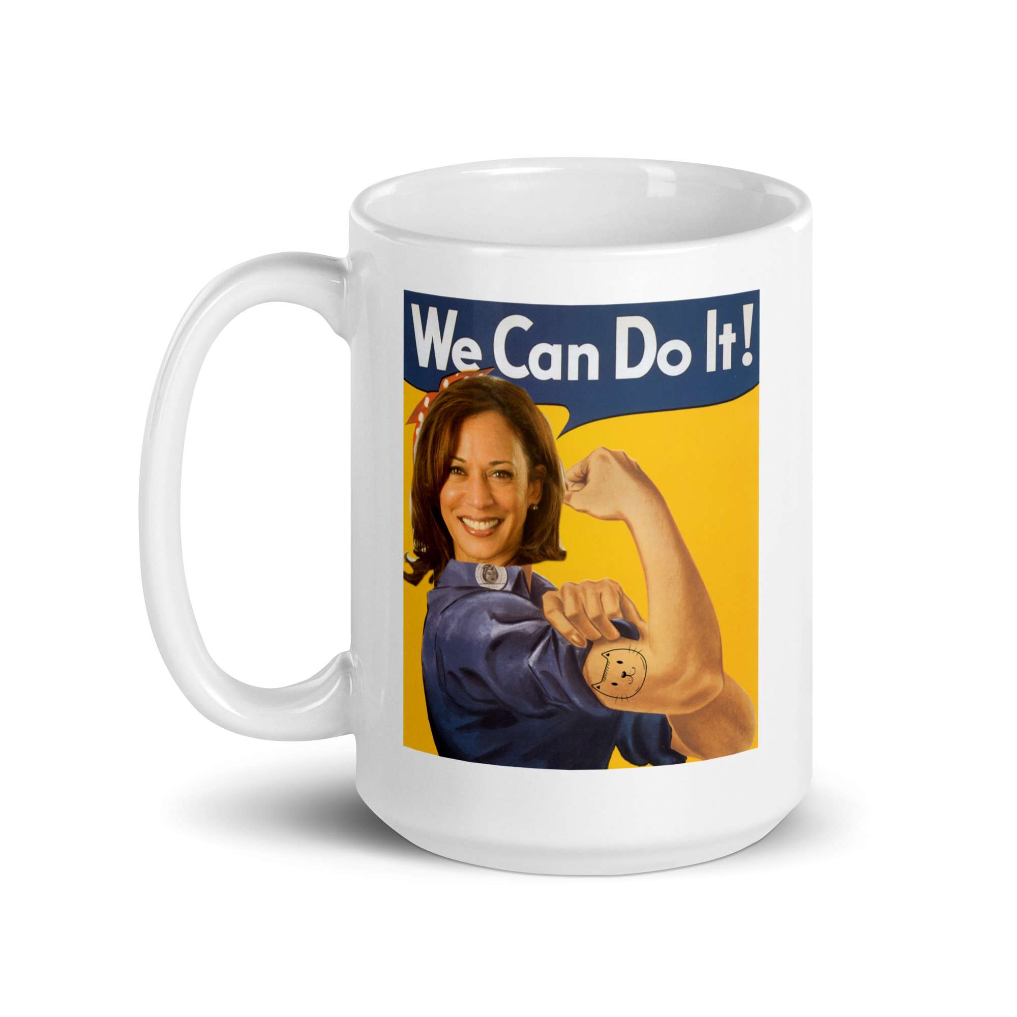 We Can Do It Harris Mug 5 We Can Do It Harris Mug - Image 5