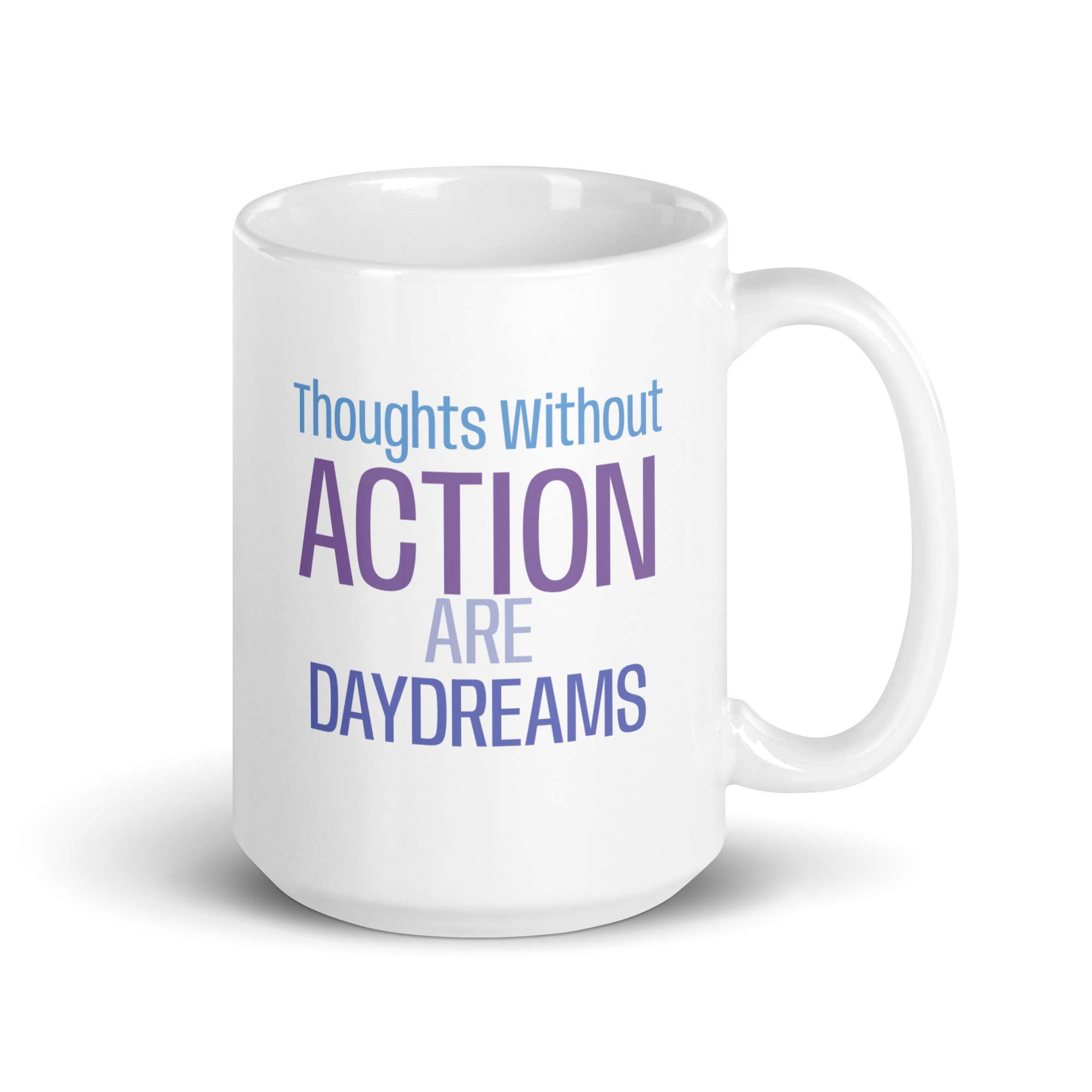 Action White glossy mug 4 Action White glossy mug - Image 4