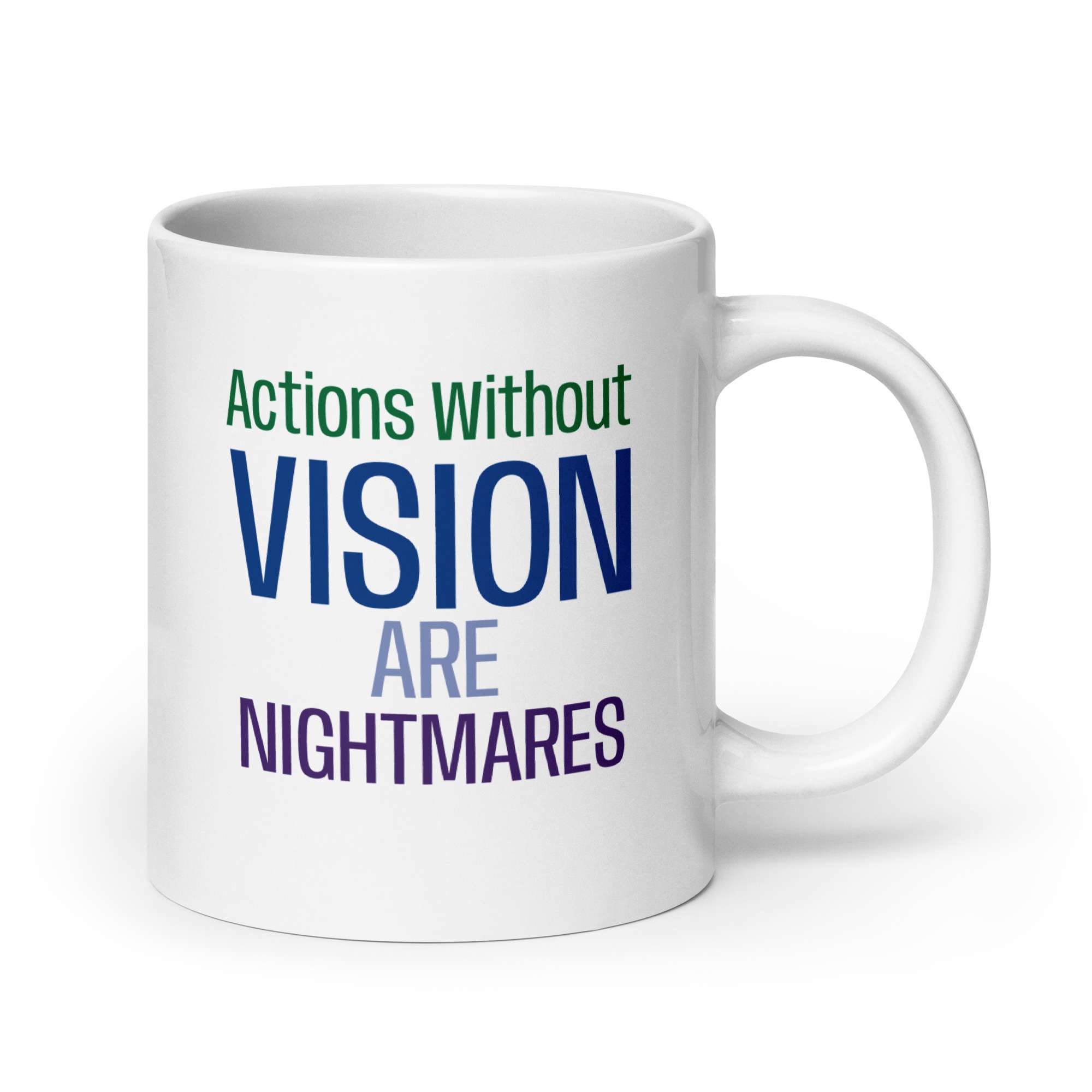 Vision White Mug 7 Vision White Mug - Image 7