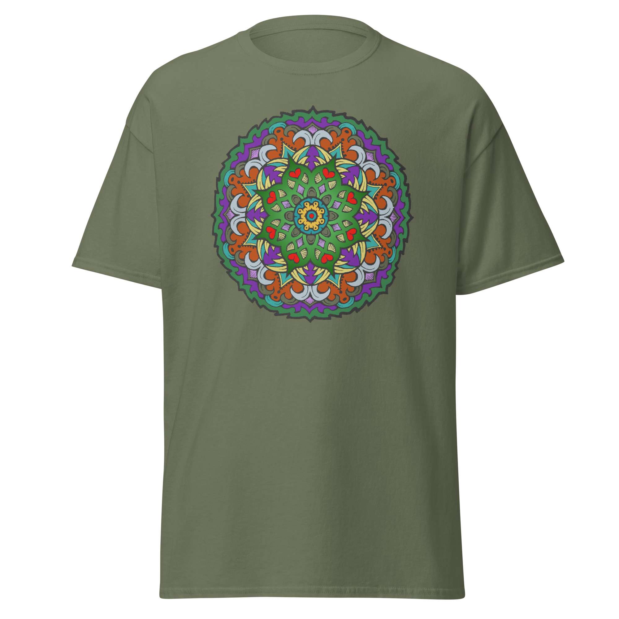 Mandala Design 1 Tee 9 Mandala Design 1 Tee - Image 9