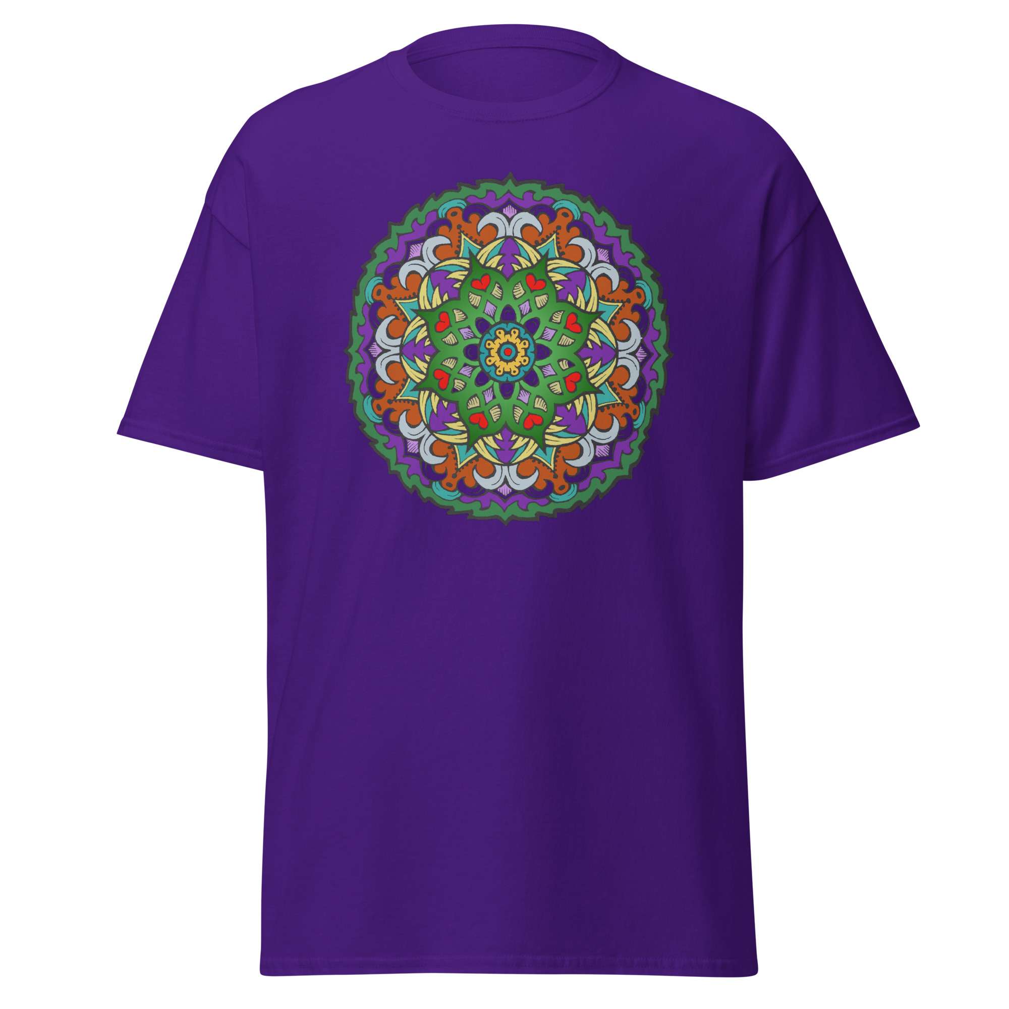 Mandala Design 1 Tee 4 Mandala Design 1 Tee - Image 4