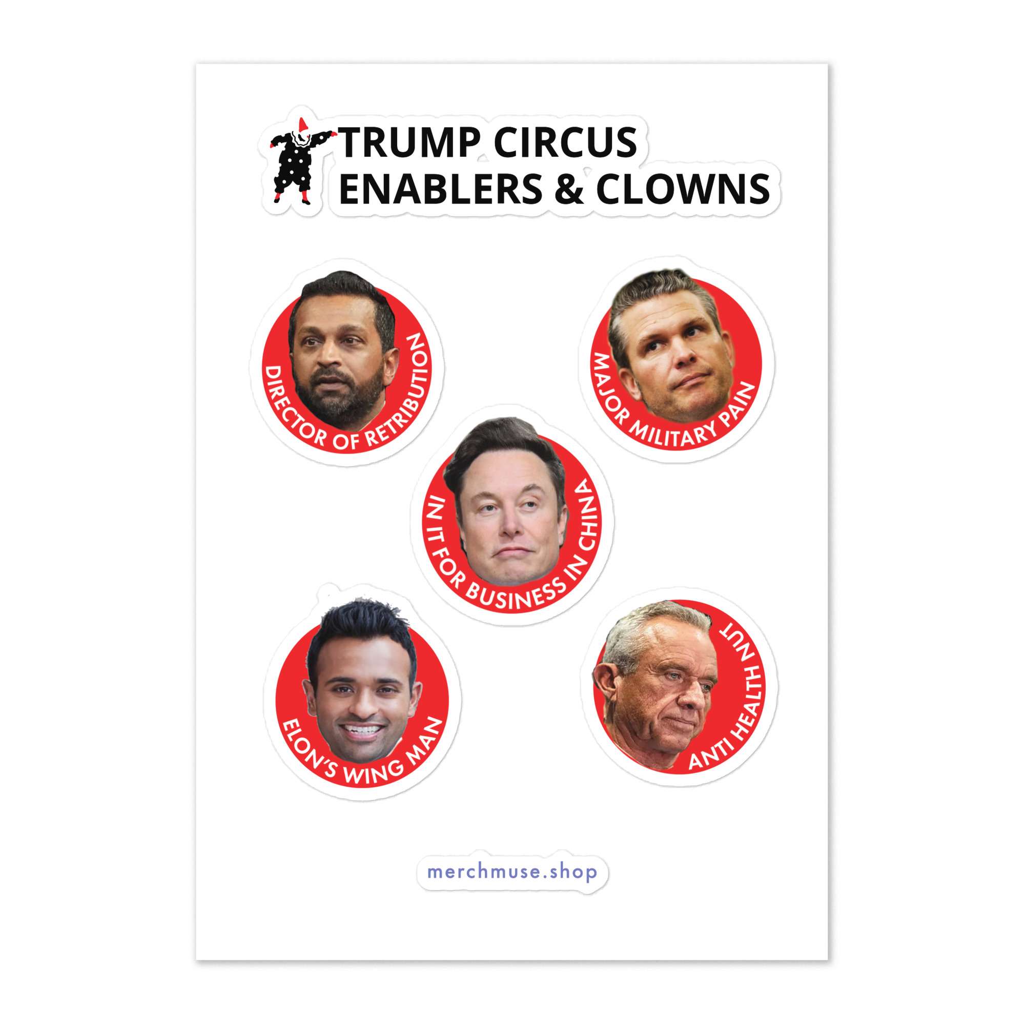 Trump Circus: The Sticker Pack 1 Trump Circus: The Sticker Pack