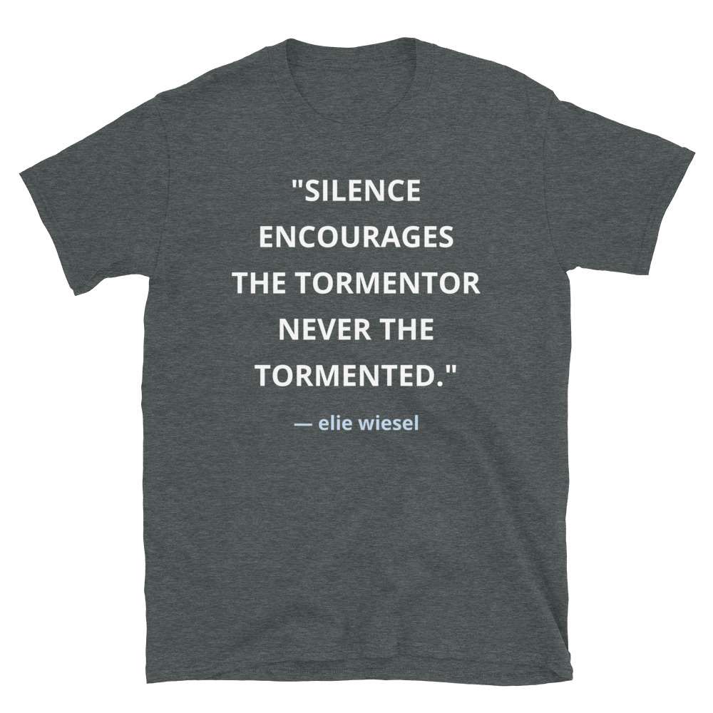 Don't Be Silent T-Shirt 4 Don't Be Silent T-Shirt - Image 4